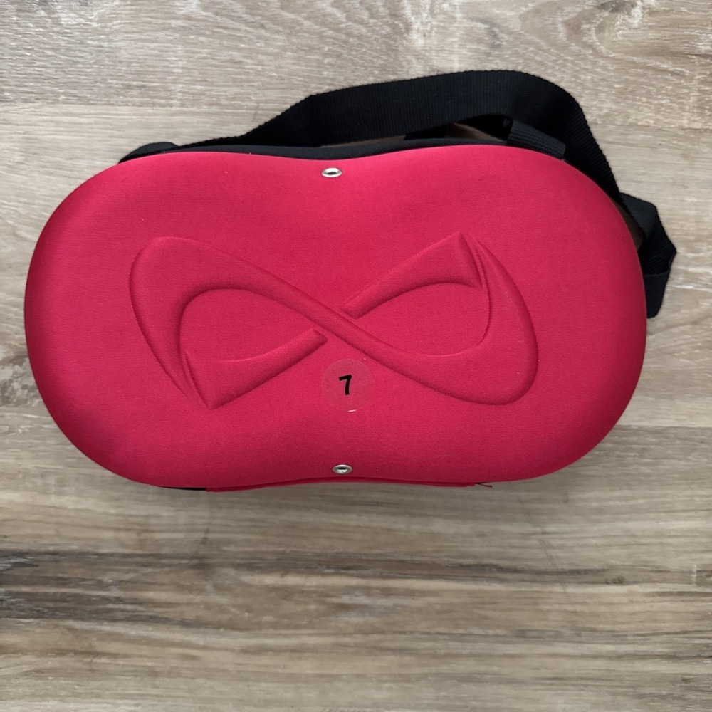 Nfinity‎ Cheerleader Shoes Case Bag Travel Red with Strap Size 7 Case Only